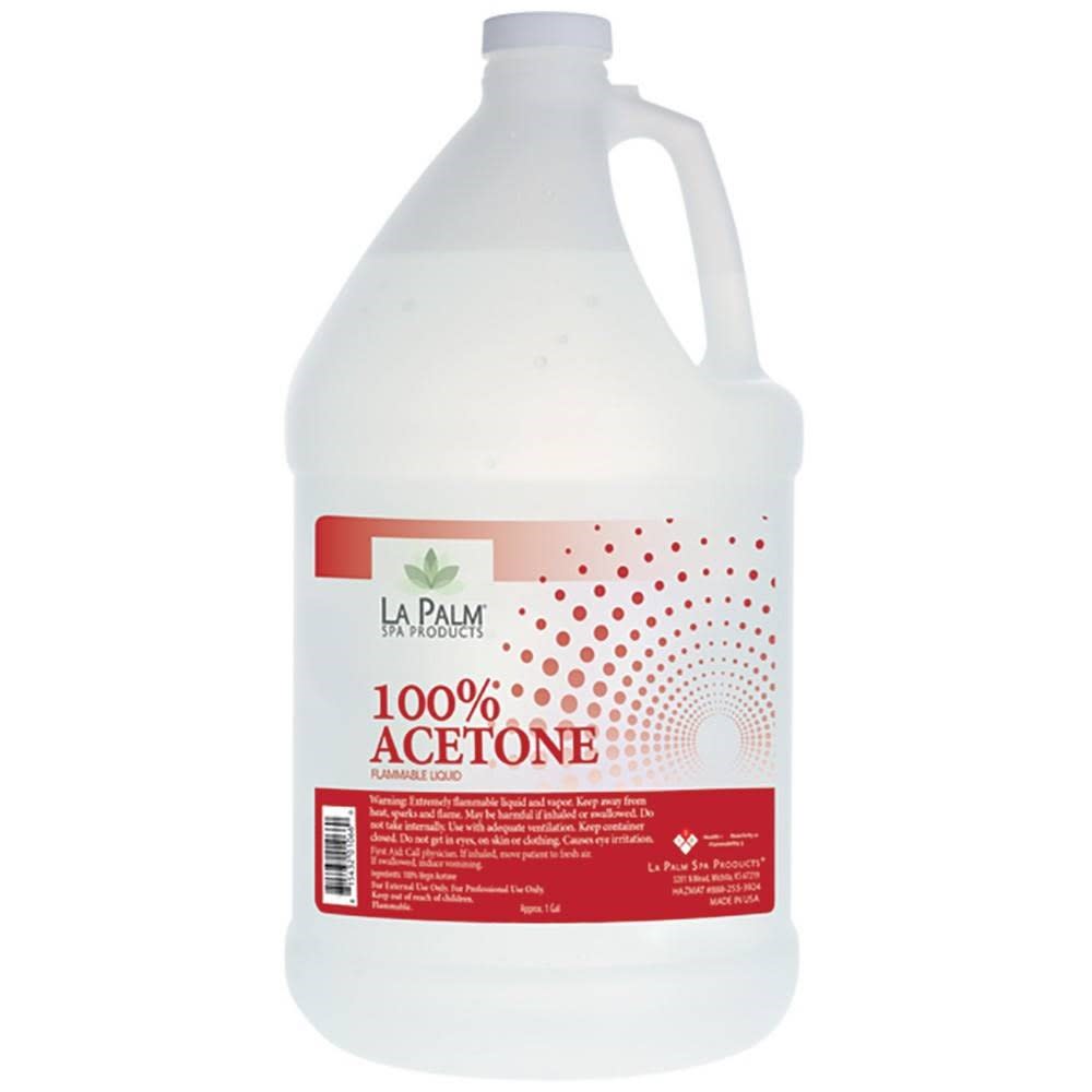 La Palm 100% Acetone 1 Gallon