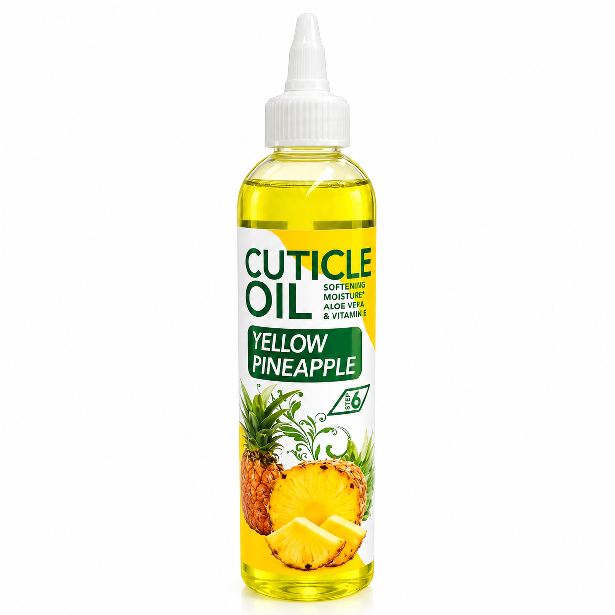 La Palm Organic Cuticle Oil Pineapple Yellow 8 oz