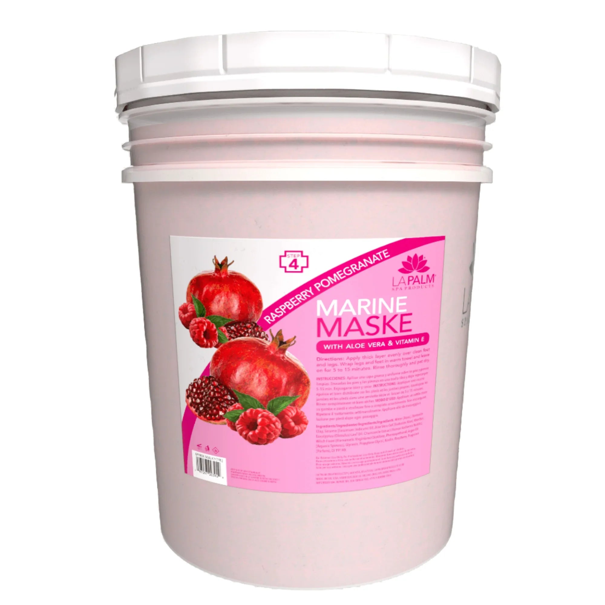 La Palm Marine Maske Raspberry Pomegranate Bucket (5 gallon size)