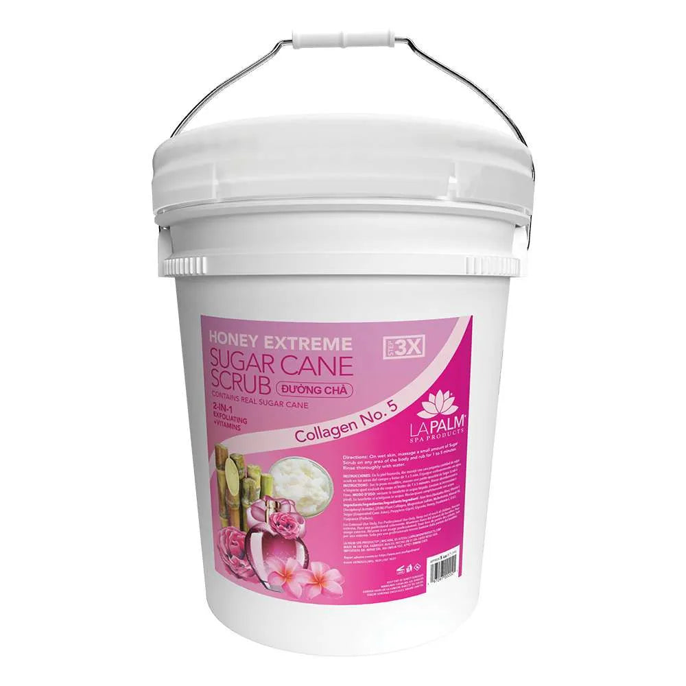 La Palm Honey Extreme Sugar Cane Scrub No.5 Bucket (5 gallon size)