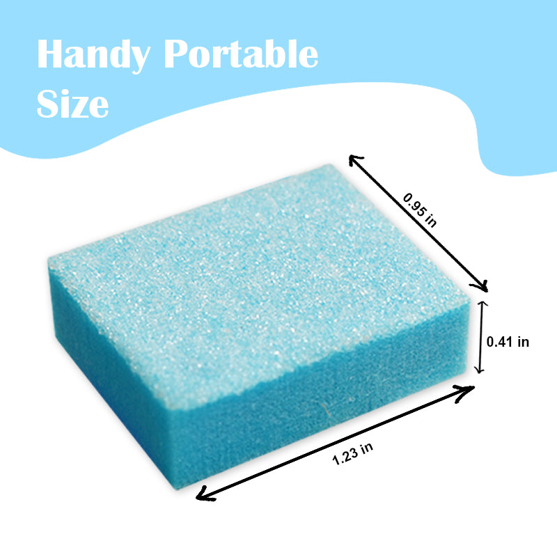 Karlash Nail Mini Blue Buffer Block File 80/100 Grit 2 Sided