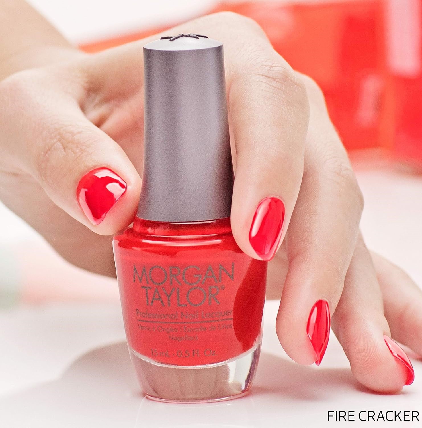 Morgan Taylor Nail Lacquer Fire Cracker 50028