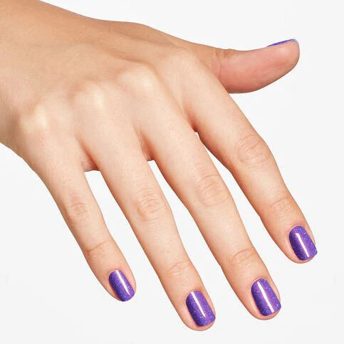 OPI Nail Lacquer Polish NLB005 Go To Grape Lengths 0.5 oz