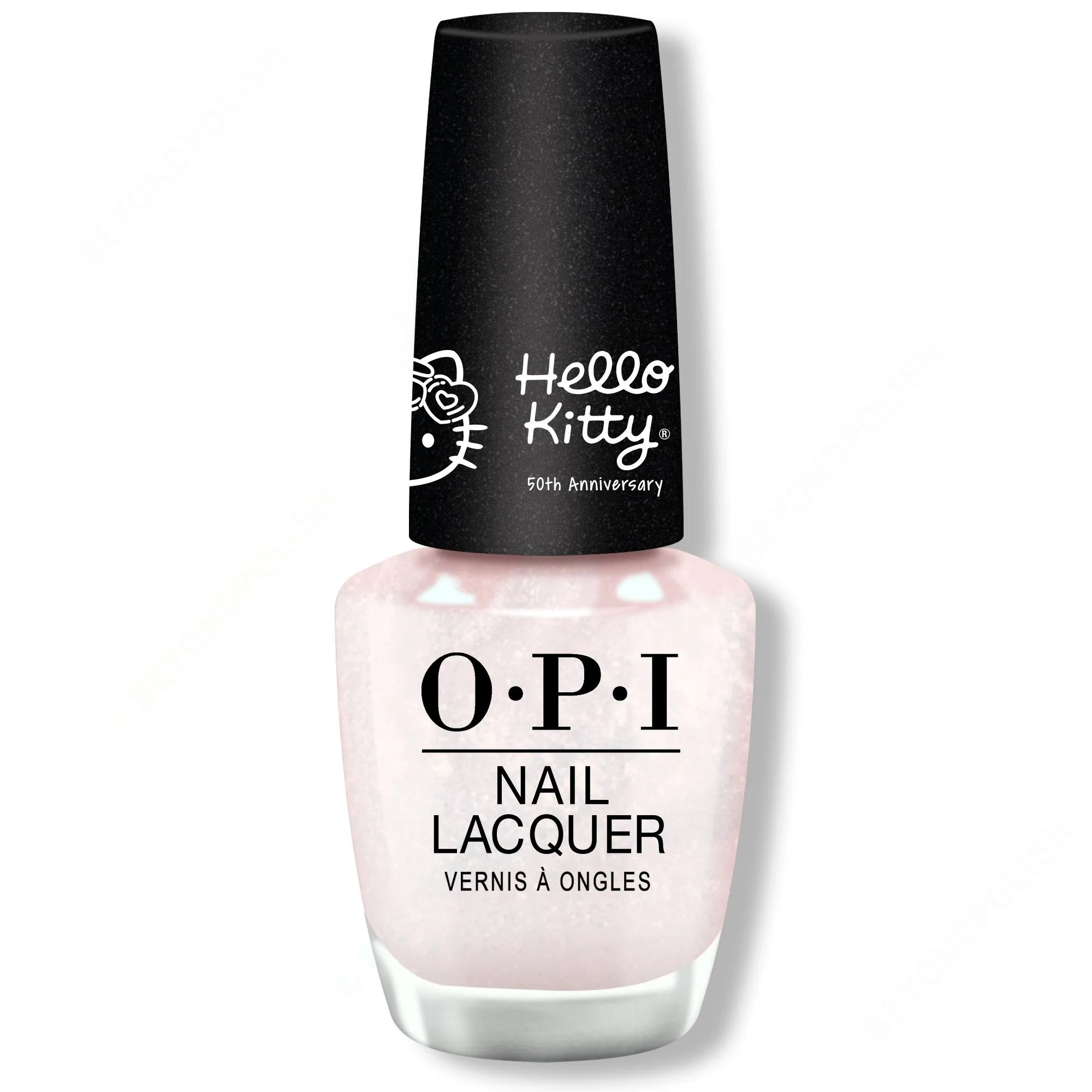 OPI x Hello Kitty Nail Lacquer HK01 Let's Be Friends Forever 0.5 oz (Sheer)