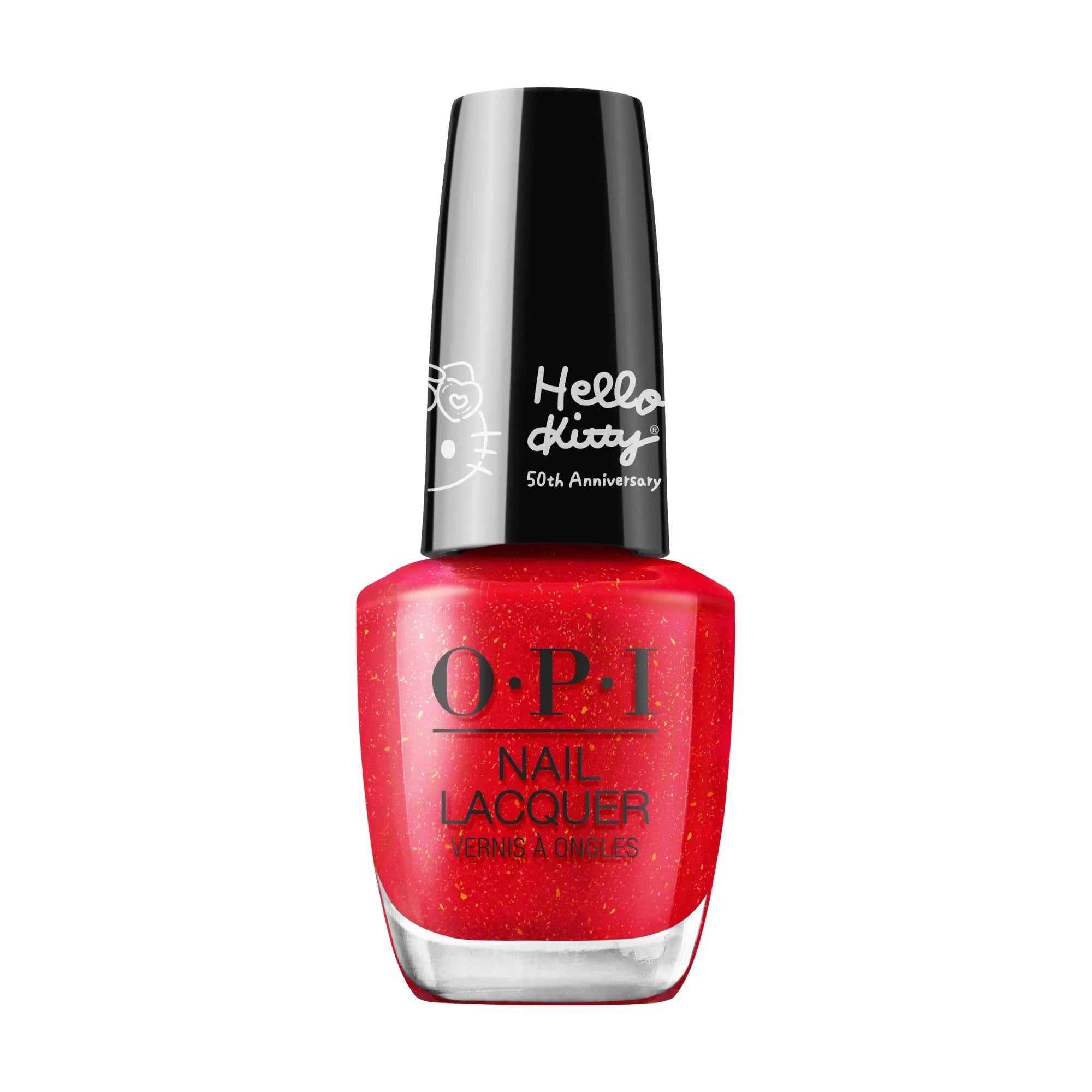 OPI x Hello Kitty Nail Lacquer HK04 Hello Kitty, Hello Pretty 0.5 oz
