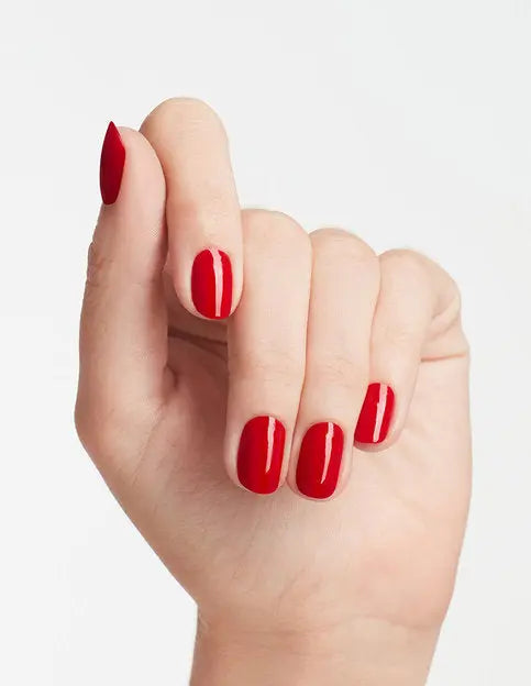 OPI Nail Lacquer Polish NLN25 Big Apple Red 0.5 oz