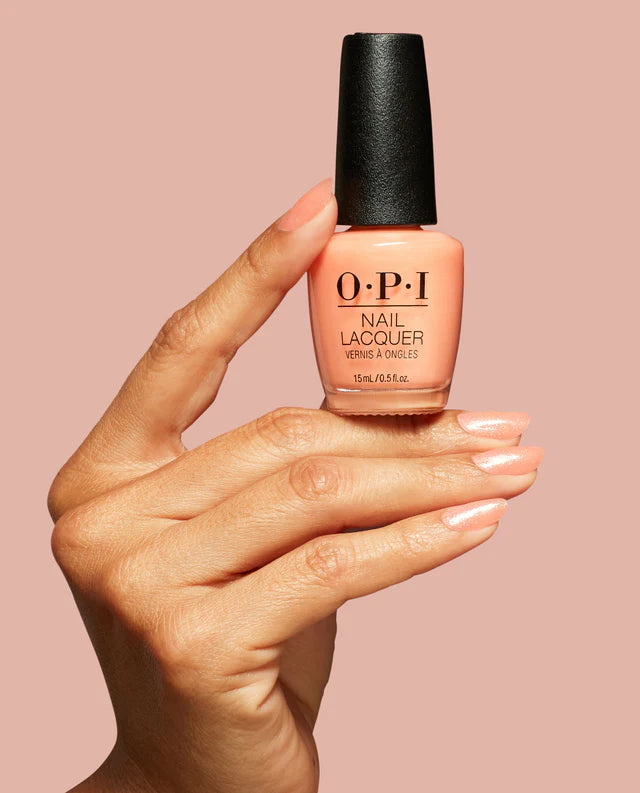 OPI Nail Lacquer Polish S066 Queens Rule 0.5oz (Shimmer Sheer)