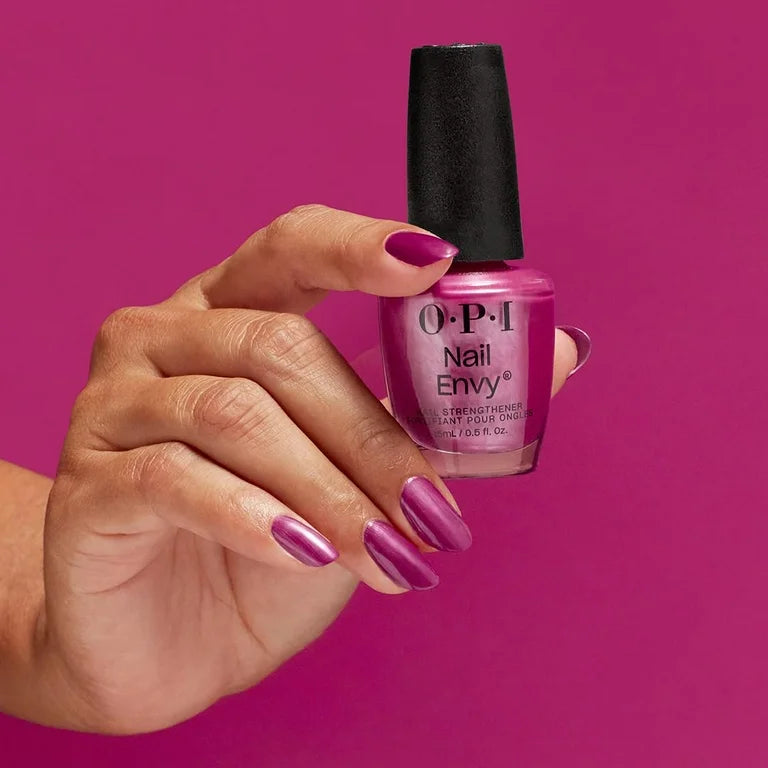 OPI Nail Envy Nail Strengthener Strength 0.5 oz - Powerful Pink