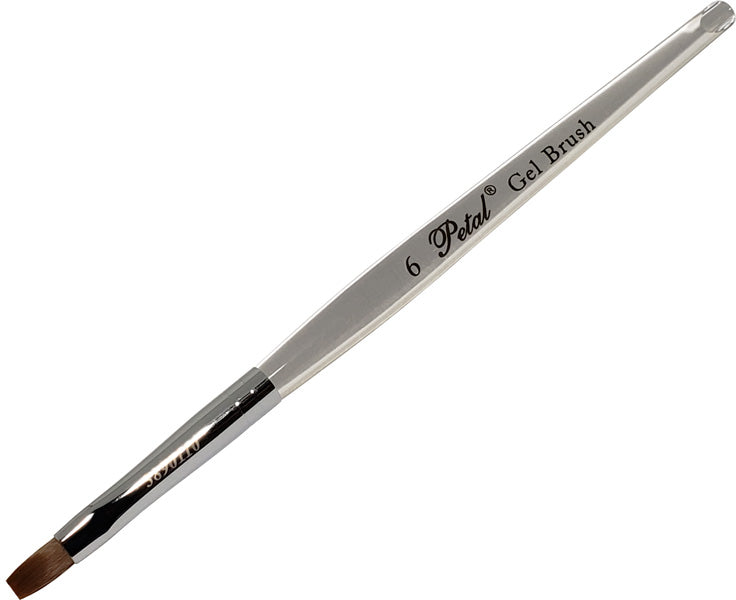 Petal Clear Handle Gel Brush #6