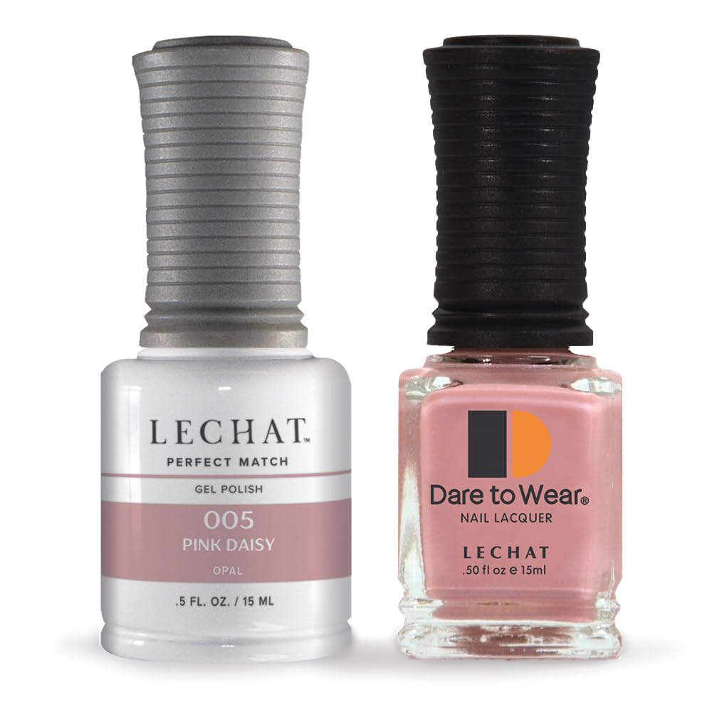 LeChat Perfect Match Soak Off Gel Polish PMS05 Pink Daisy