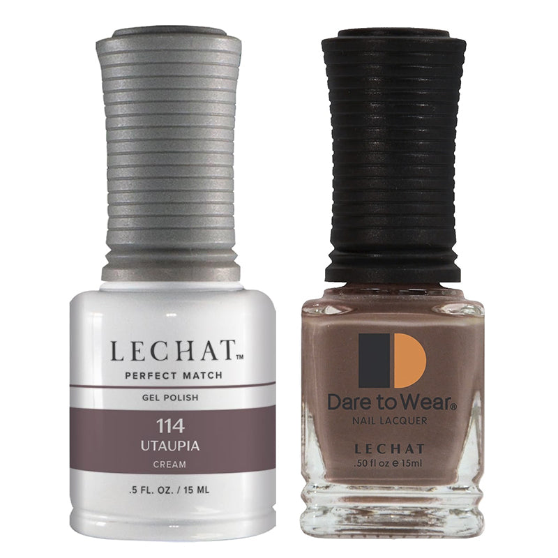 LeChat Perfect Match Soak Off Gel Polish PMS114 Utaupia