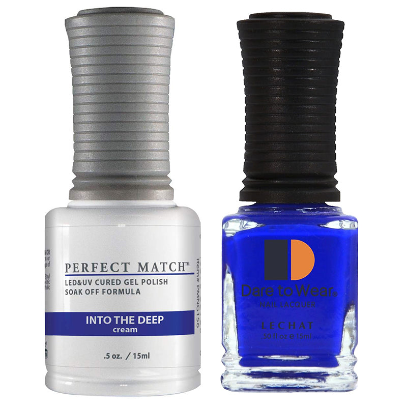 LeChat Perfect Match Soak Off Gel Polish PMS156 Into The Deep
