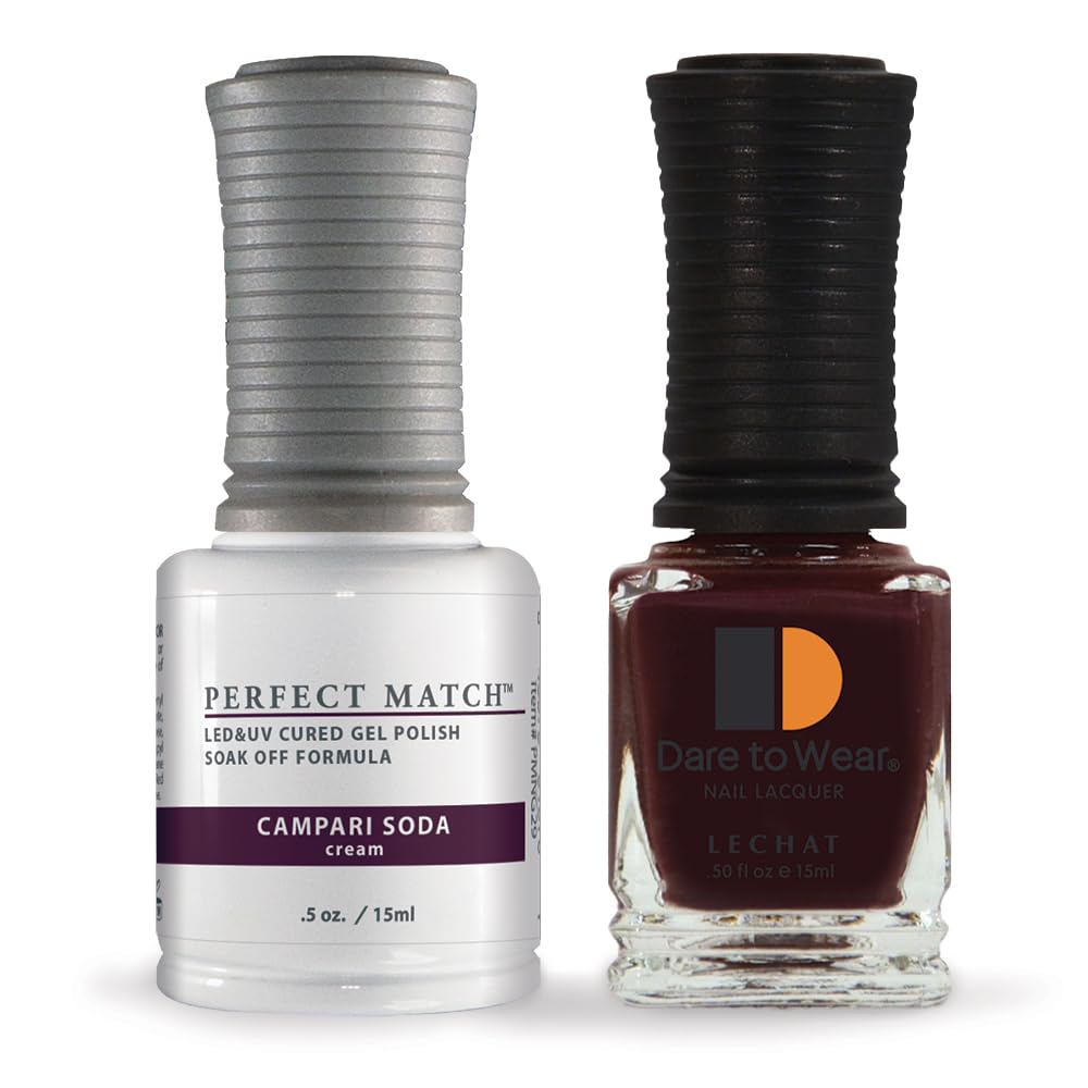LeChat Perfect Match Soak Off Gel Polish PMS29 Compari Soda