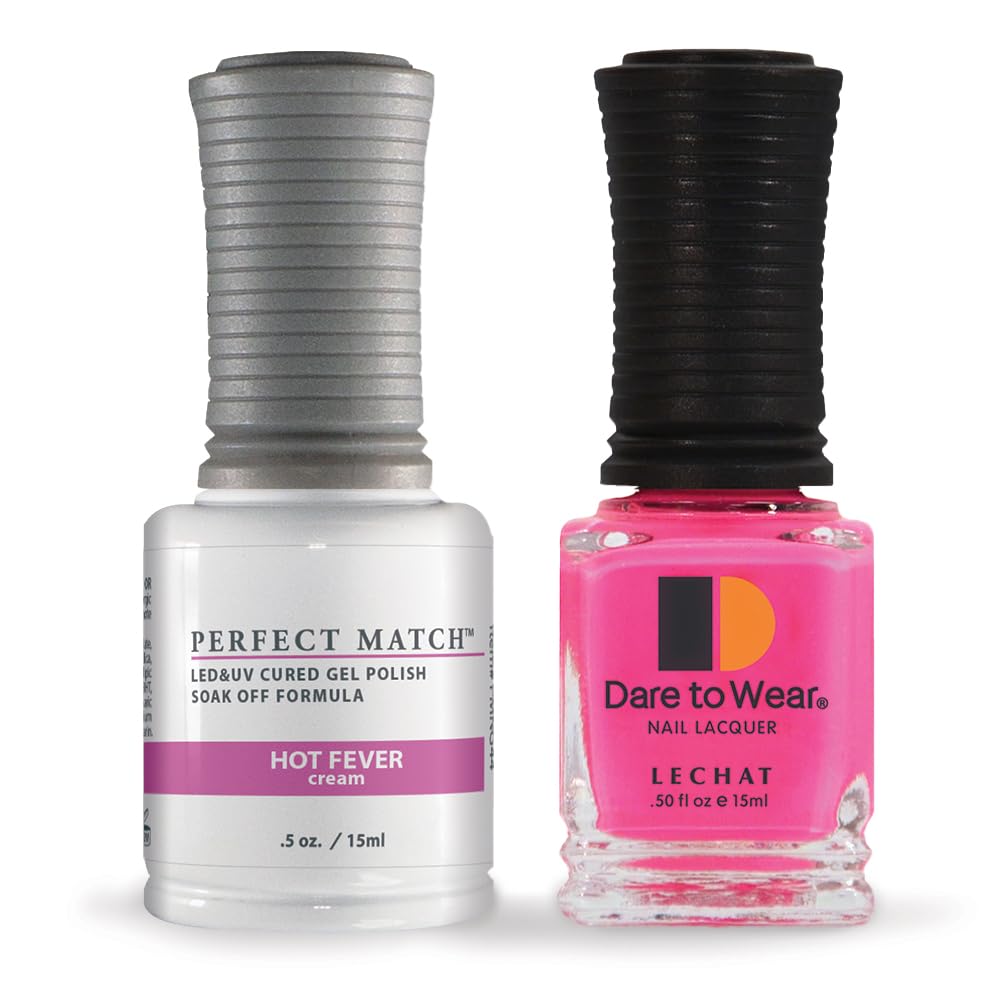 LeChat Perfect Match Soak Off Gel Polish PMS44 Hot fever