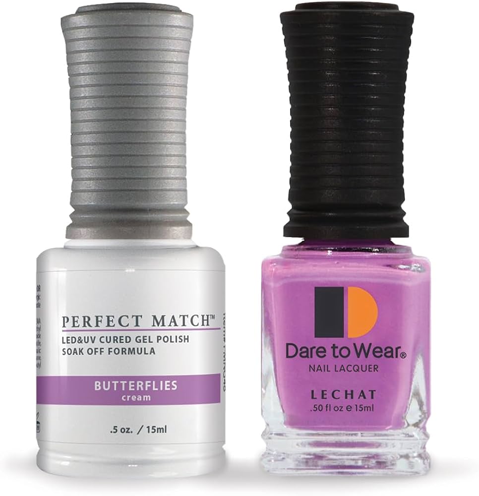 LeChat Perfect Match Soak Off Gel Polish PMS48 Butterflies