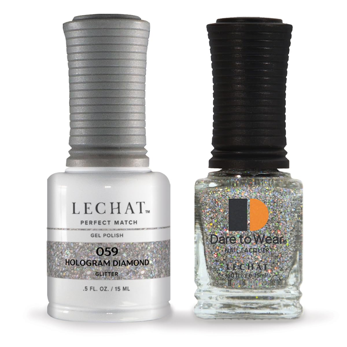LeChat Perfect Match Soak Off Gel Polish PMS59 Hologram Diamond