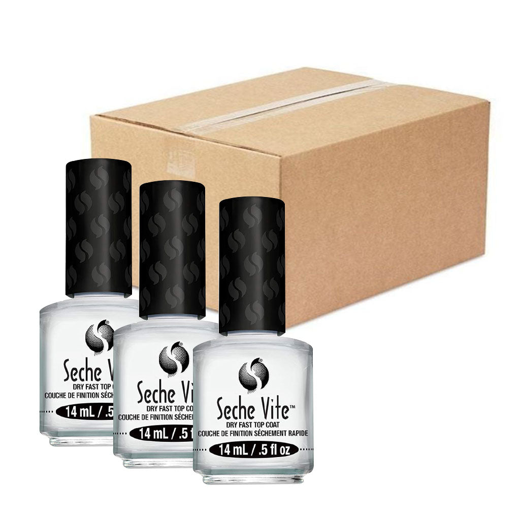 Seche Vite Dry Fast Top Coat 0.5oz/ 15ml (BULK DISCOUNT)