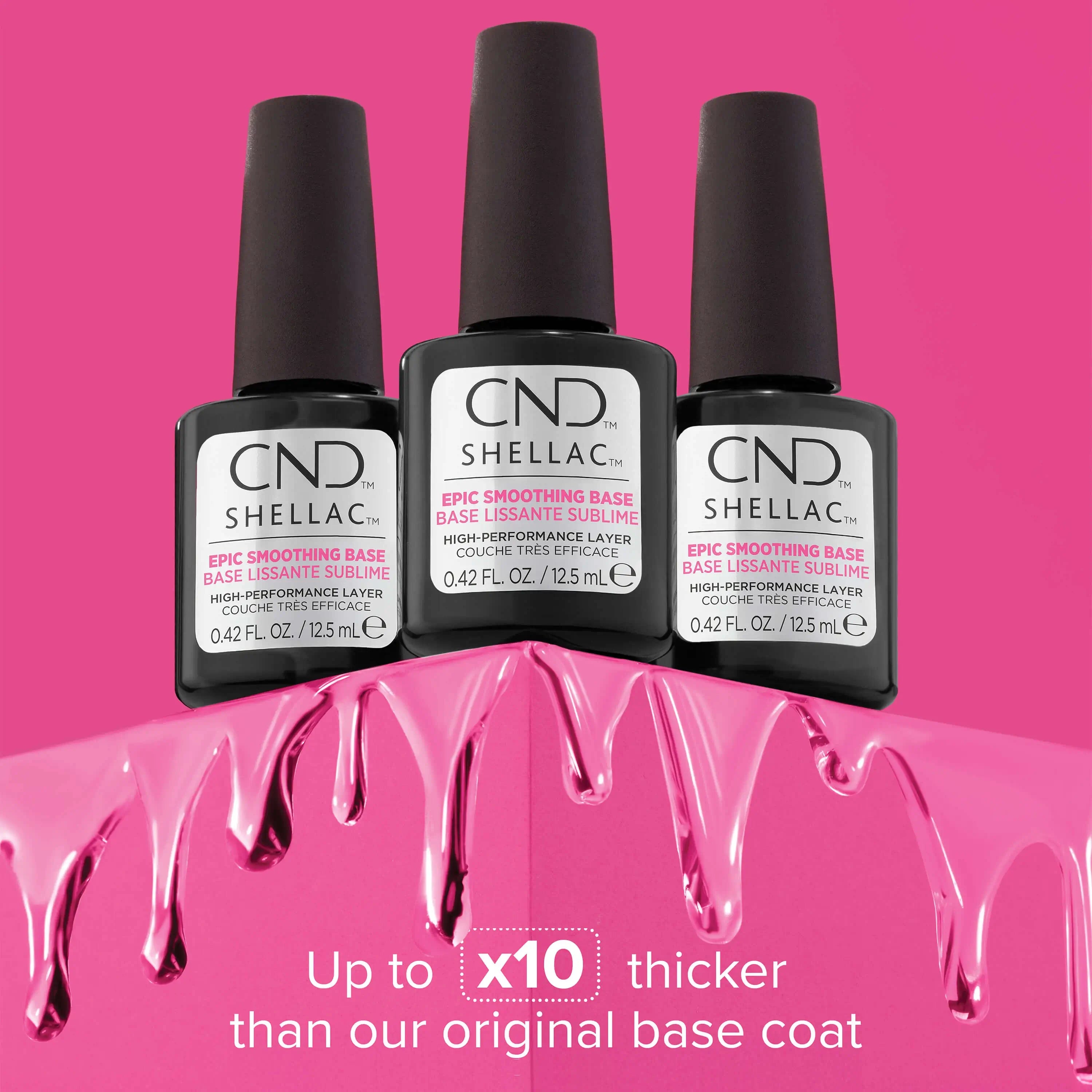 CND Shellac Epic Smoothing Base - 10X Benefit