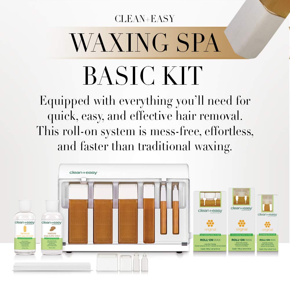Clean and Easy Waxing Spa Basic Kit