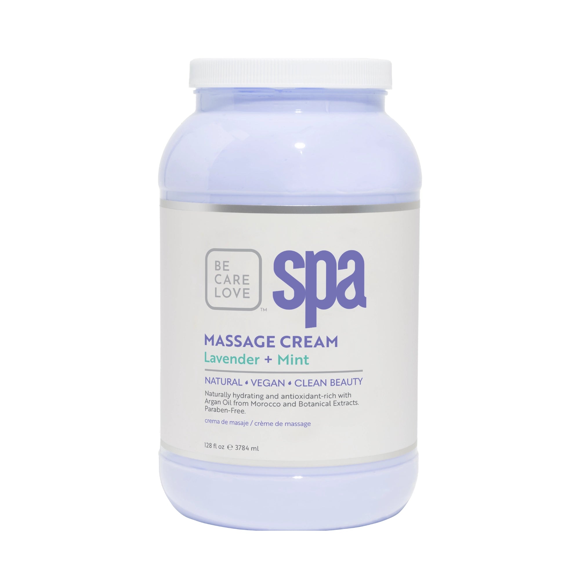 BCL SPA Lavender Mint Massage Cream 128 oz
