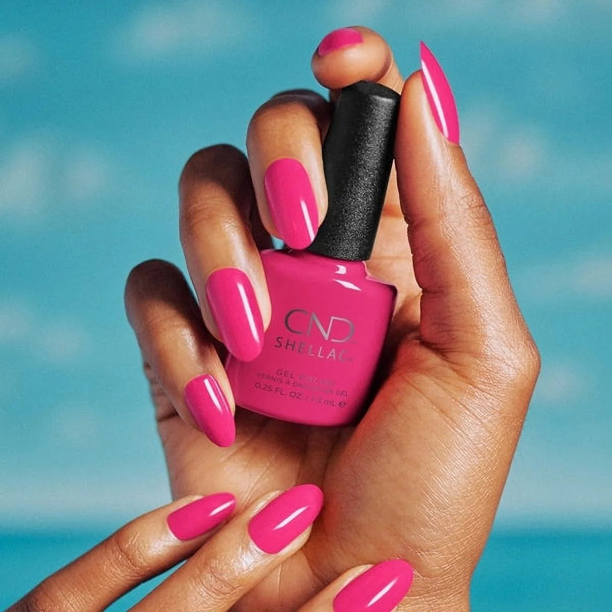 CLEARANCE SALE - CND Shellac Gel Polish Kiss The Skipper 0.25 oz