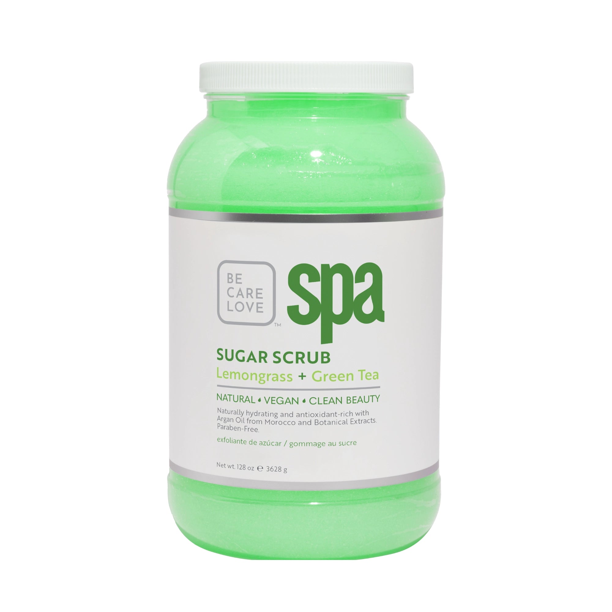 BCL SPA Lemongrass Green Tea Sugar Scrub 128 oz