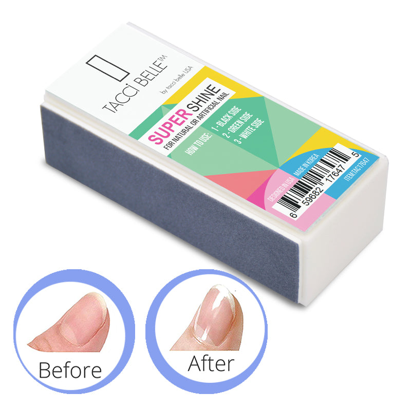 Tachibelle 8 Pieces KOREA 4-Way Shiny Buffer Super Shine - Healthy & Shiny Nail