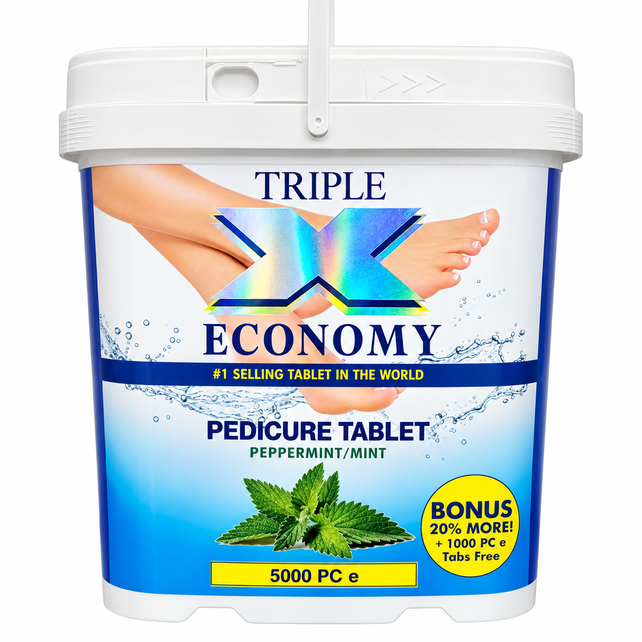 Triple X Economy Pedicure Tablet 5000 pcs