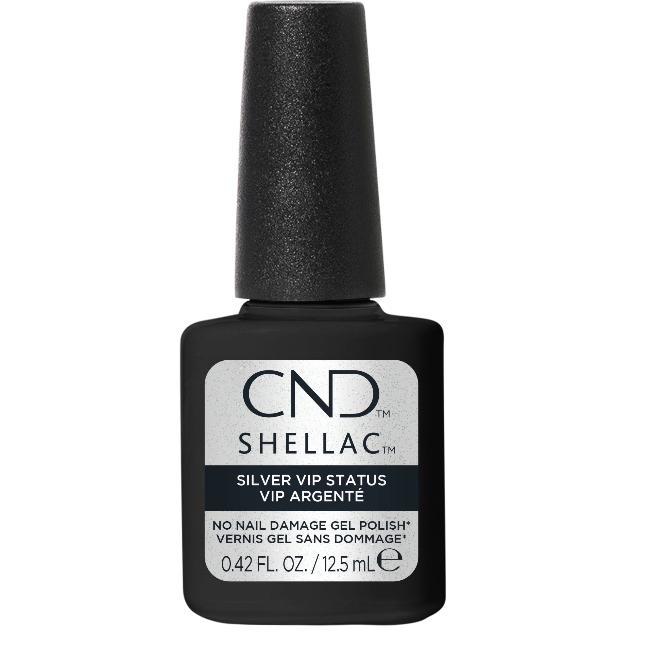 CND Shellac Gel Polish Silver Vip Status 0.42 oz