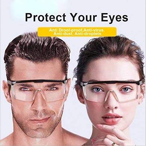 Safety Glasses Clear Lens - Protective Goggles for Eye Protection