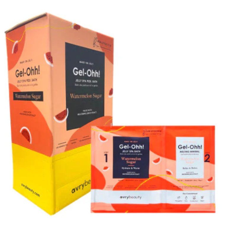 Avry Gel-Ohh Jelly Spa Bath Pedicure Footbath 1 box/30 packs