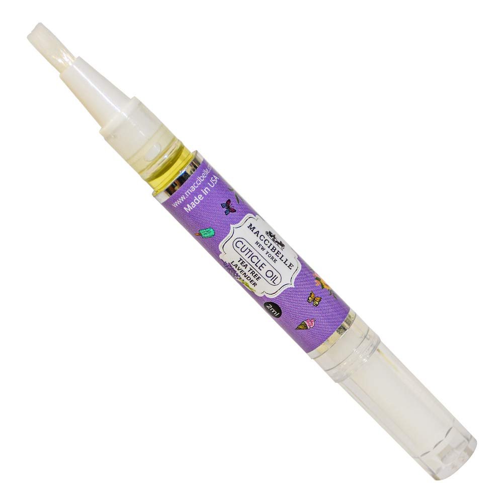 Maccibelle 2 PCS Pure Cuticle & Nail Oil Pen 2ml Heals Dry Cracked Cuticles.