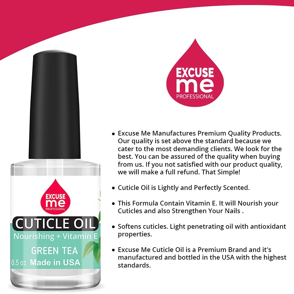 EXCUSE ME Professional Cuticle Oil Nourishing 0.5 oz