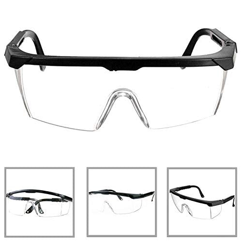 Safety Glasses Clear Lens - Protective Goggles for Eye Protection