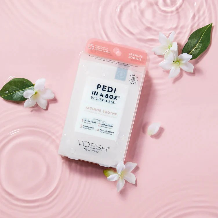 Voesh Pedi In A Box 4 Step Pedicure JASMINE SOOTHE