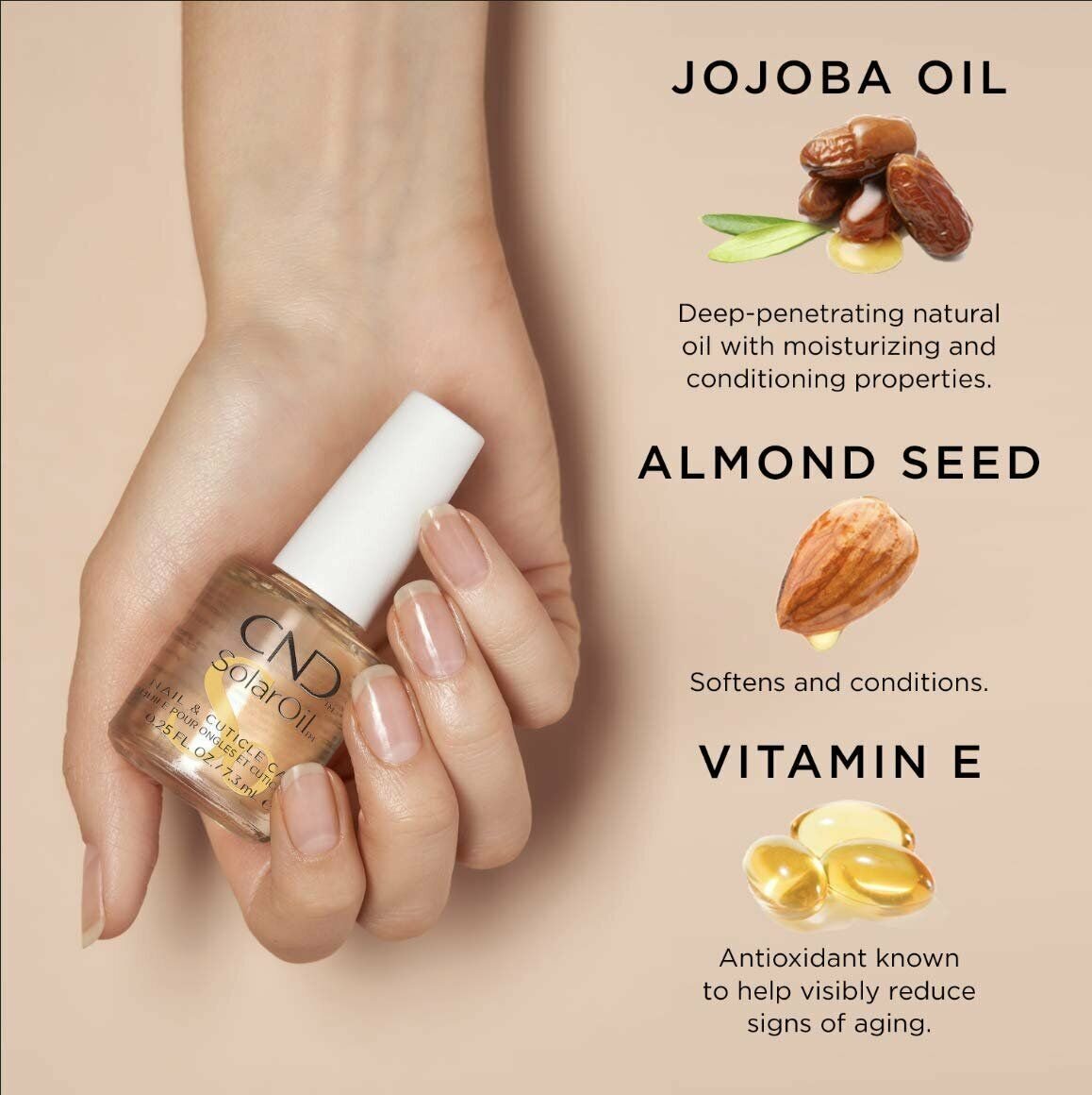 CND Solar Oil Nail & Cuticle Conditioner 0.25 oz