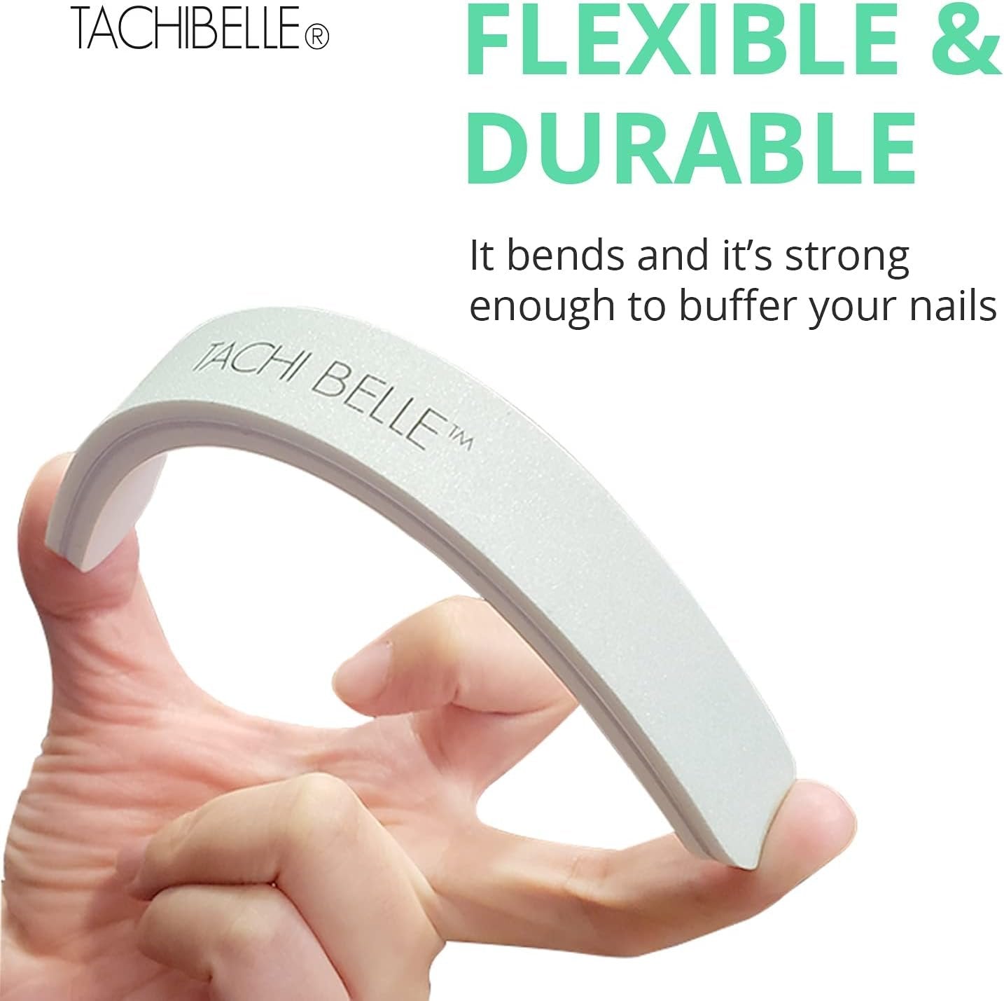 Tachibelle 25 Pcs Easy Shine File Fine Nail Buffer Smooth and Shiny Natural Nail