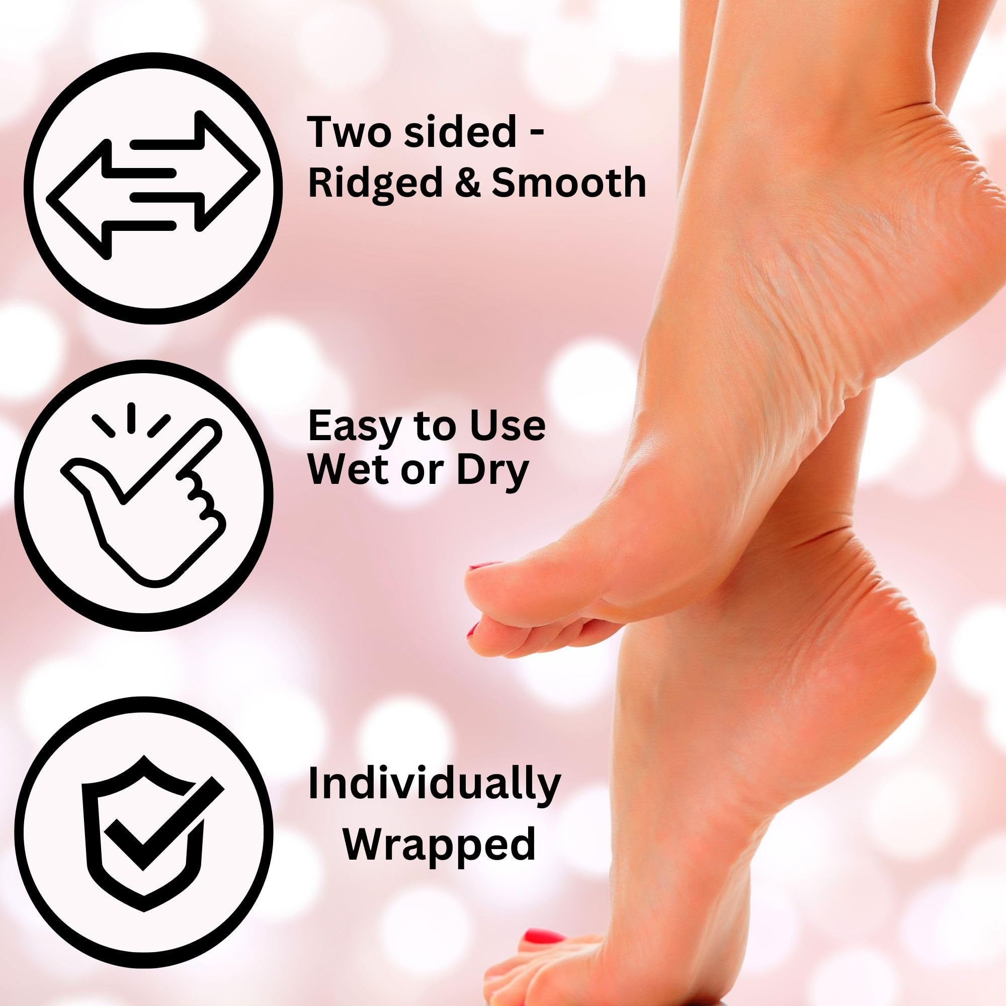Mr. Pumice PUMI Bar Callus Remover Stone & Foot/Heel Scrubber - Medium Grit (Assorted Colors)