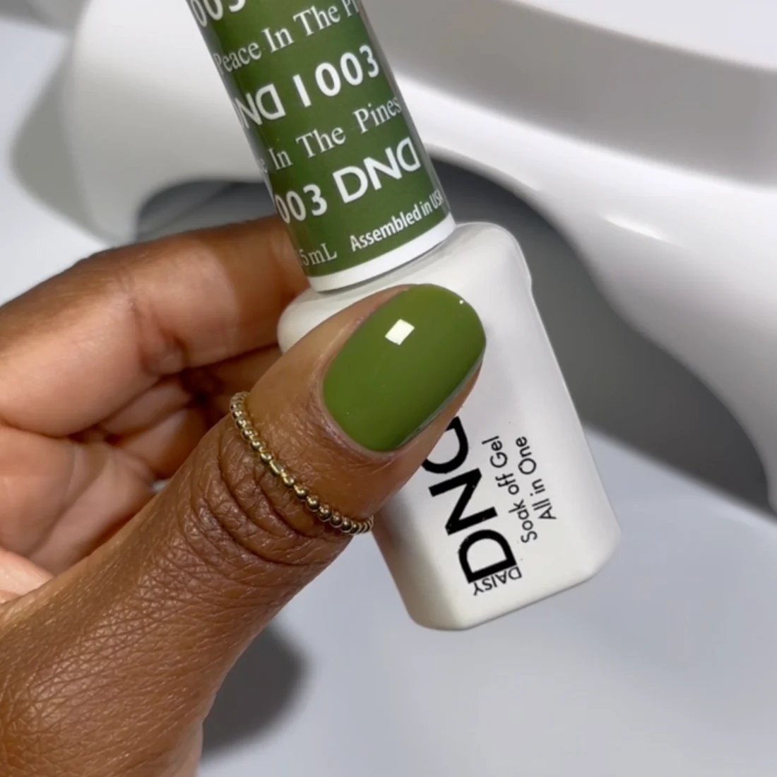 DND Matching Polish Set Gel & Lacquer 1003 Peace in the Pines