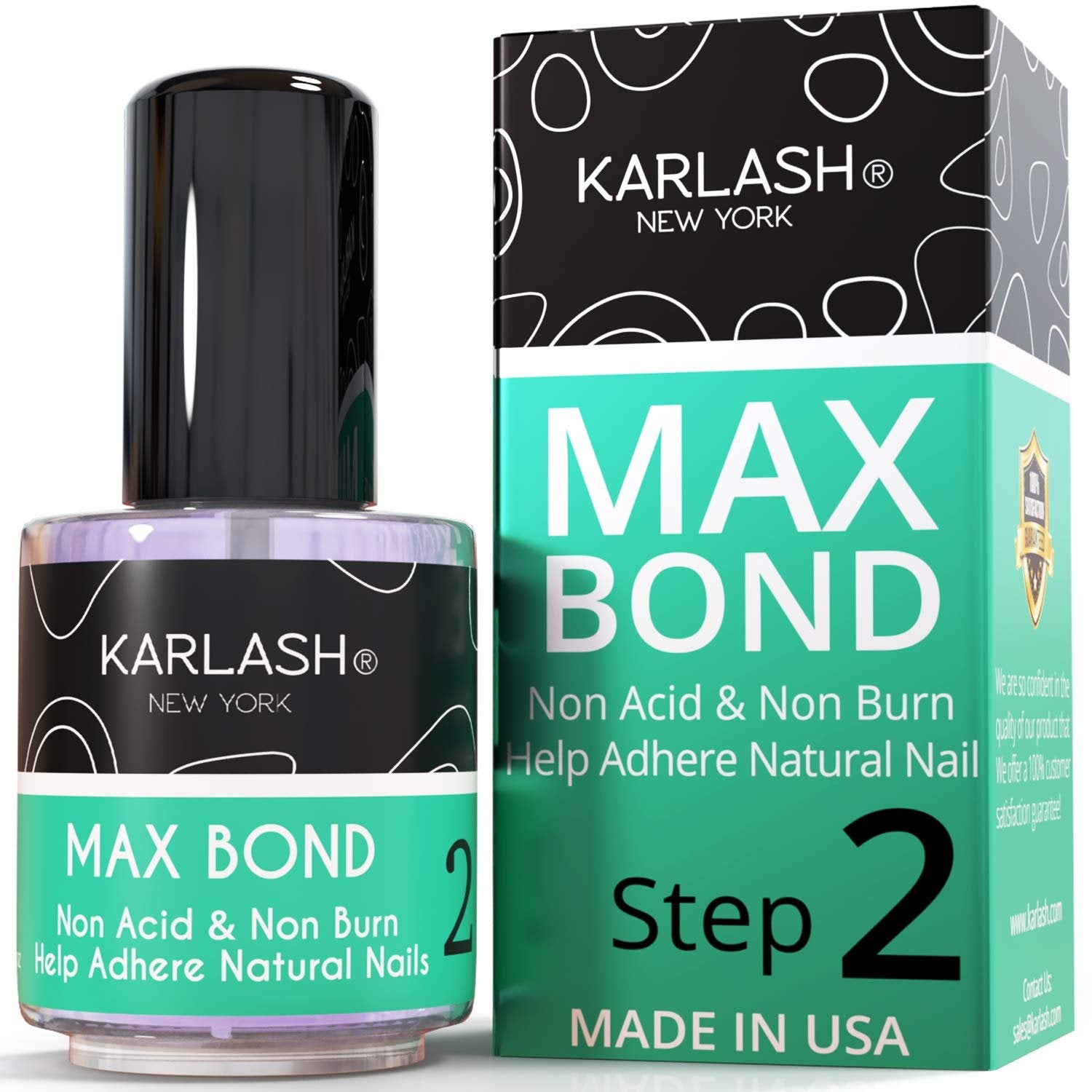 Karlash Professional Acrylic Nail Kit System (No MMA Liquid Monomer 8oz, Clear Powder 2oz, Natural Pink Powder 2oz, French White Powder 2oz, Nail Prep, Nail Bond, Acrylic Brush)