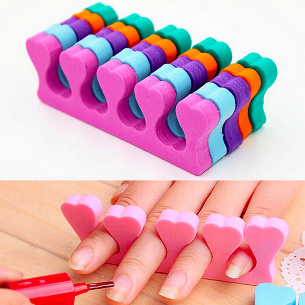 Karlash Pedicure Toe Separators Soft Foam lightweight and compact 100 Pairs/Pack