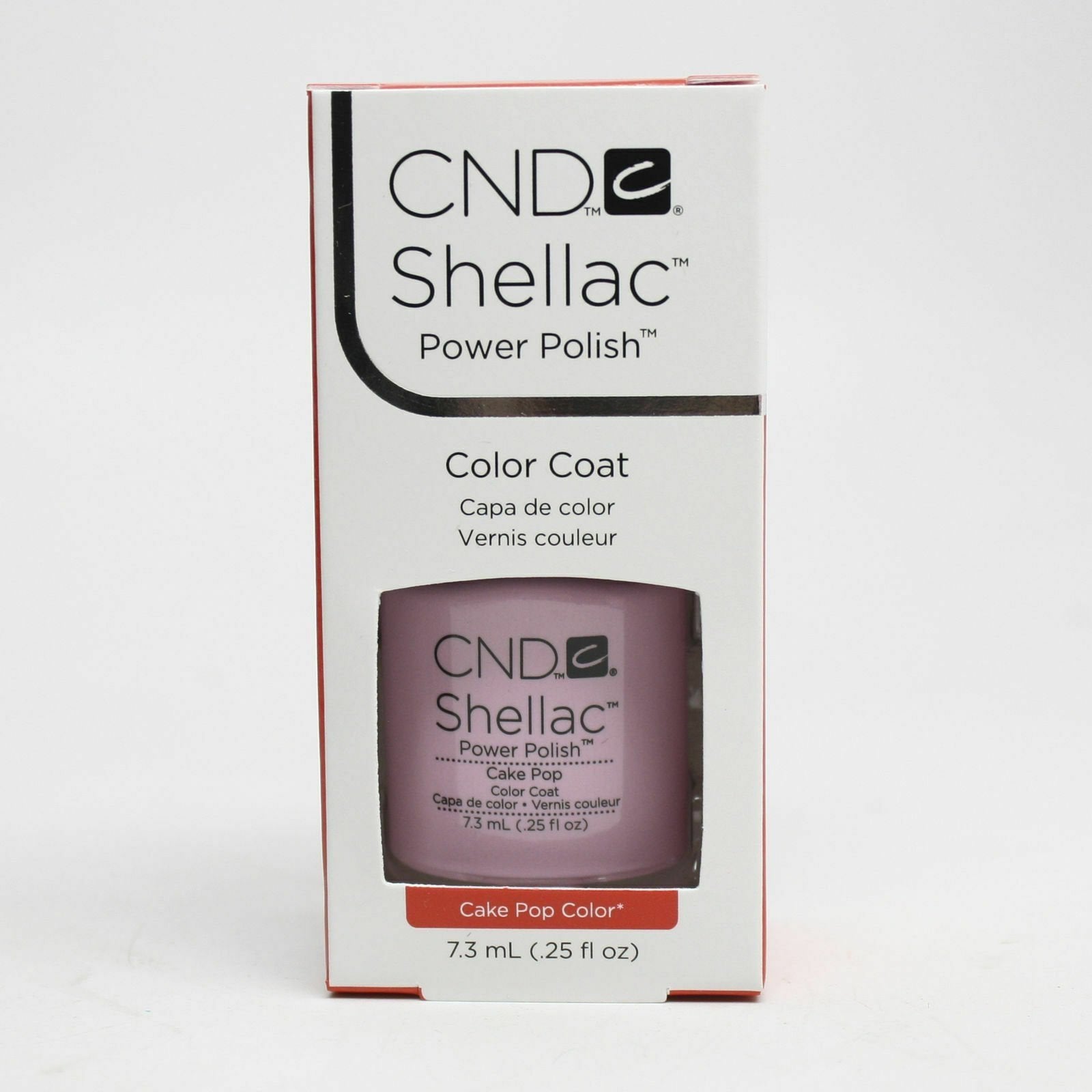 CND Nail Shellac UV Color Coat Cake Pop .25oz