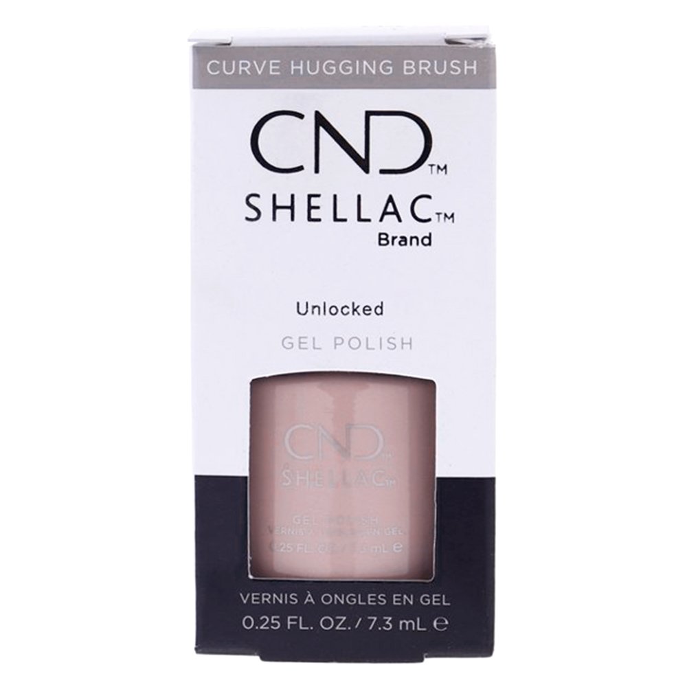 CND Shellac UV/LED Color Gel Polish Unlocked 0.25 oz