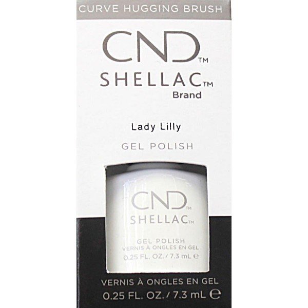 CND Shellac UV/LED Color Gel Polish Lady Lilly 0.25oz