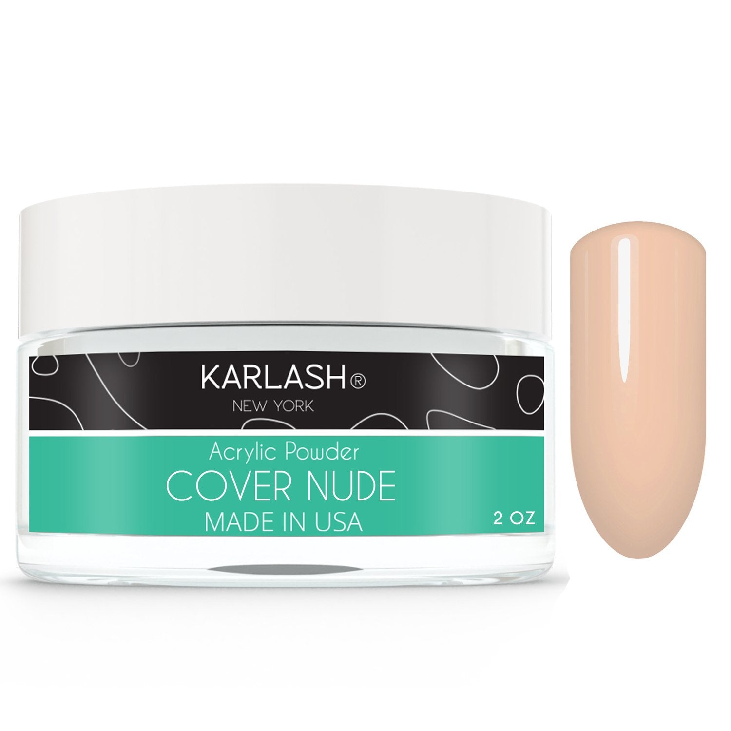 Karlash Professional Acrylic Powder 2 oz Cover Nude