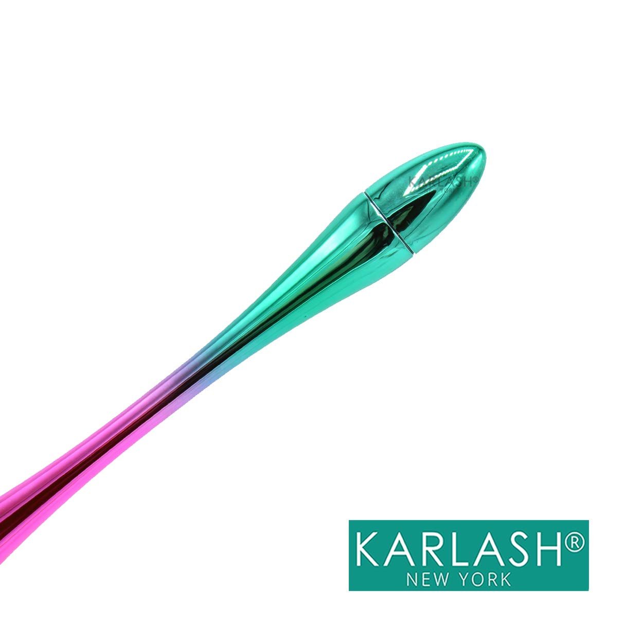 Karlash Nail Art Manicure Dust Remover Brush for Acrylic & UVGel Nails,Makeup Powder Brush #6 (Colorful))