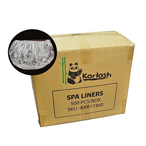 Karlash Ultra Premium Spa Disposable Liners Big Size Fits all Pedicure Spa 500pc