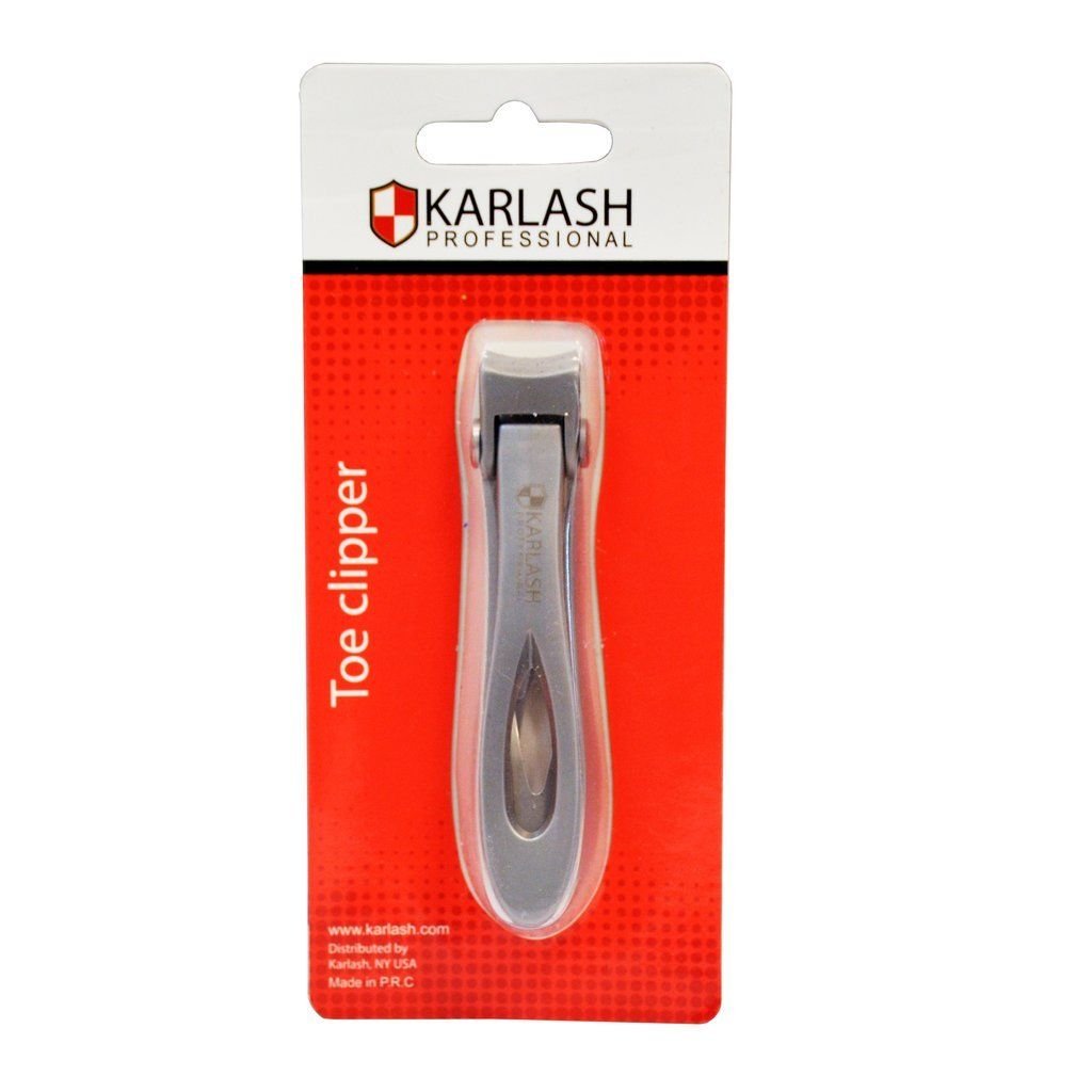 Karlash Stainless Steel Toe Nail Clipper for Men and Women with Ring Lock System