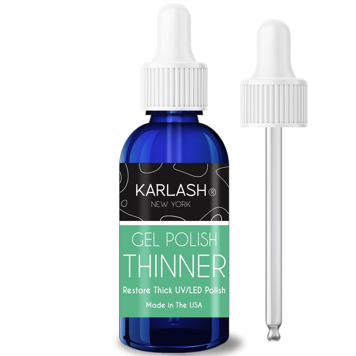 Karlash Gel Polish Thinner - Gel Polish Revival - Thinner for Gel Polish Soak Off + UV LED Nail - 1 oz