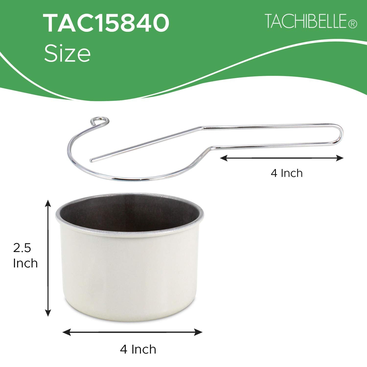 Tachibelle WAX CAN with SCRAPER HANDLE IN ONE BOX